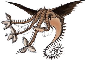 300x200 How To Draw A Snaptrapper Dragon From How To Train Your Dragon