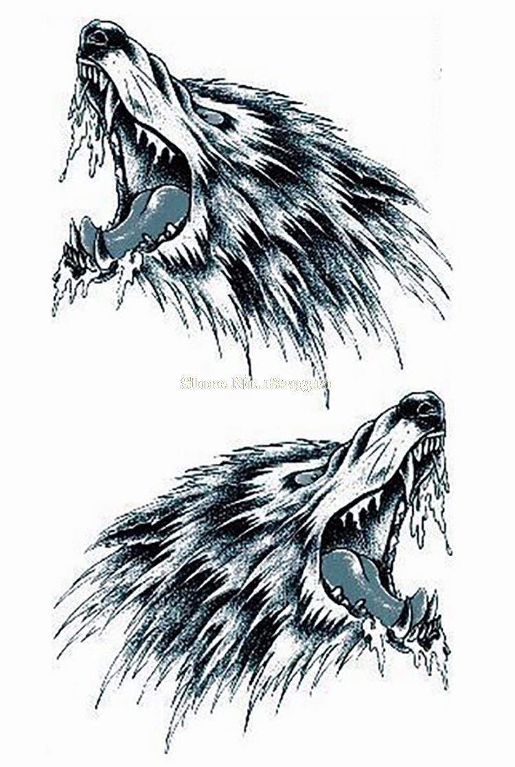 Howling Wolf Head Drawing at GetDrawings | Free download