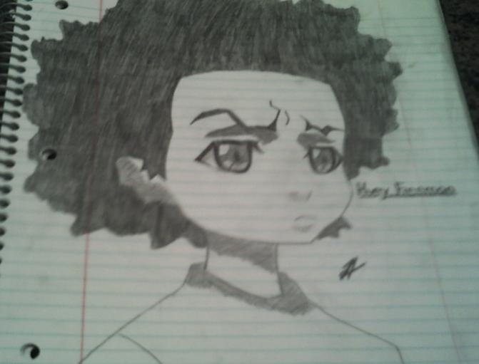 671x511 Huey Freeman By Colorfulwagon
