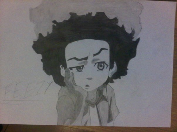 Huey Freeman Drawing at GetDrawings | Free download