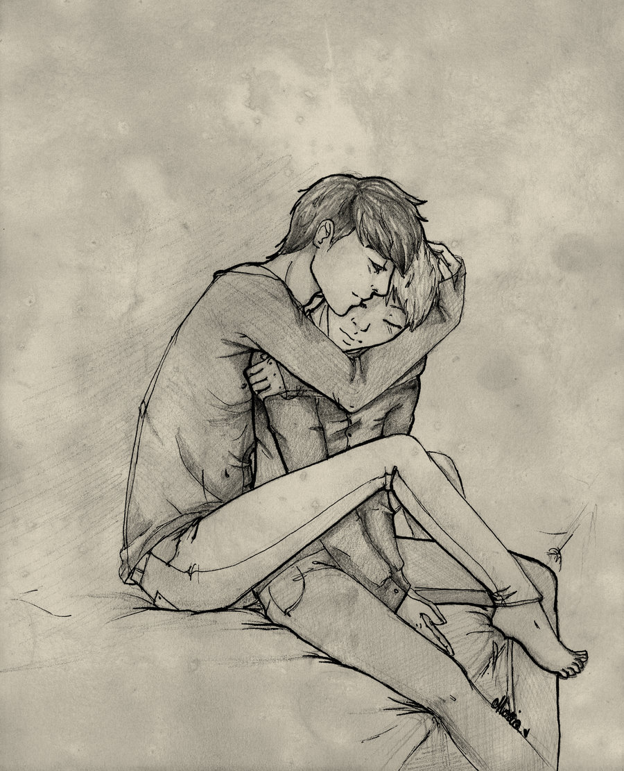 900x1111 Hug By Minkiososa