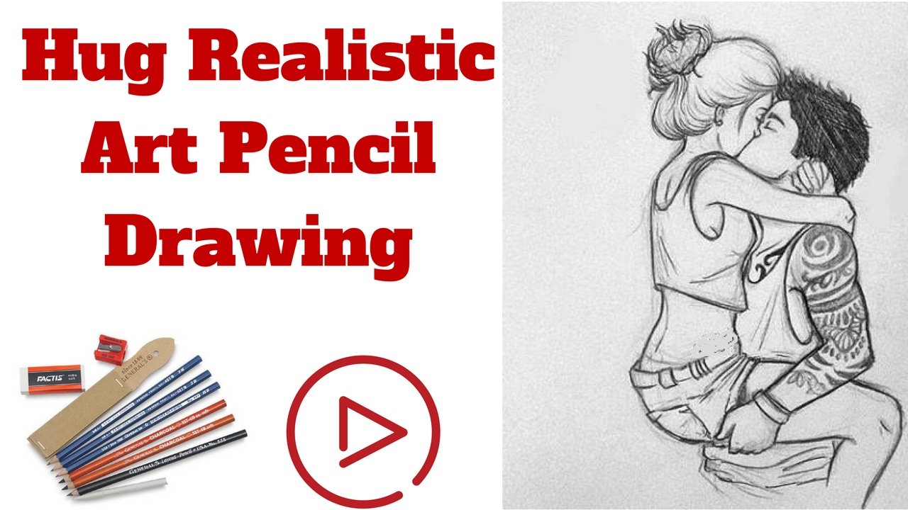 1280x720 Hug Realistic Art Pencil Drawing Draw Sketchv