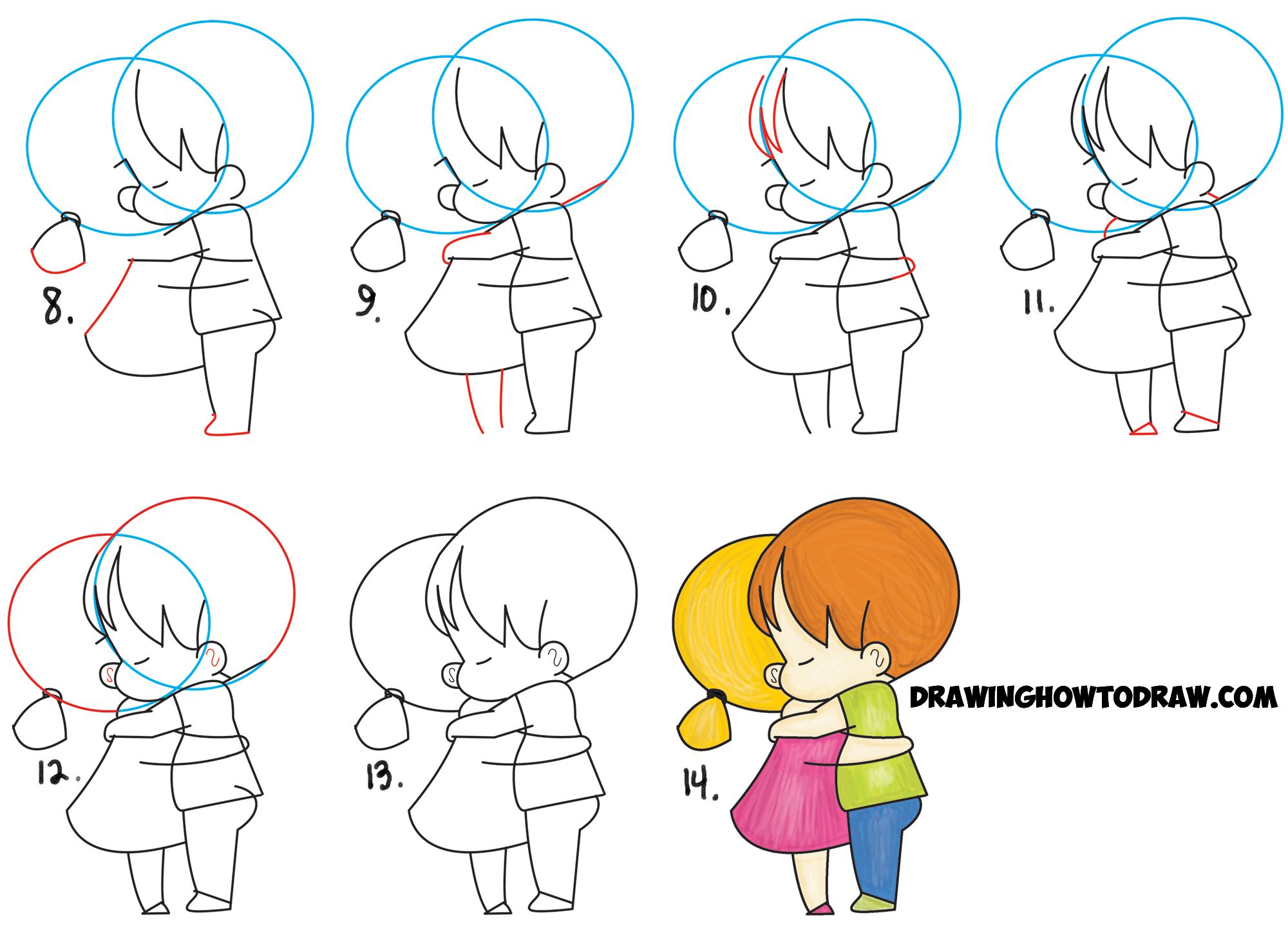 Hugging Drawing at GetDrawings | Free download Boy And Girl Hugging Drawing