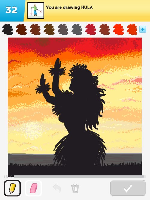 500x667 Hula Drawings