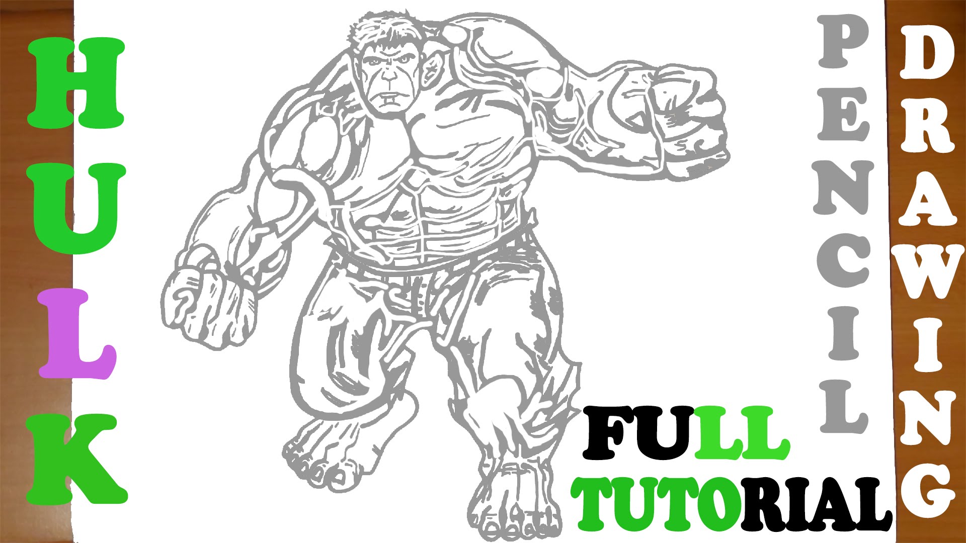 1920x1080 Maxresdefaulthow To Draw Hulk Full Body