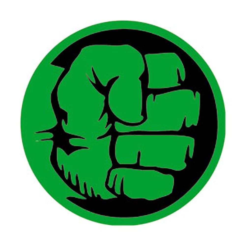 1001x1001 Hulk Superhero Logo