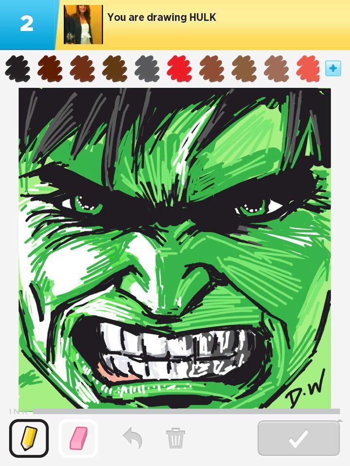 720x960 Hulk Smash In Draw Something By ~william218 Hulk