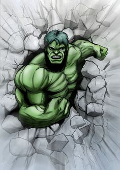 236x334 Hulk Smash Drawing