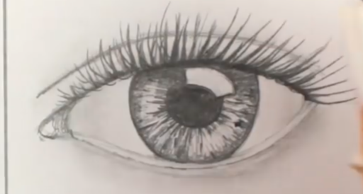 512x274 How To Draw Realistic Human Eyes 7 Steps (With Pictures)
