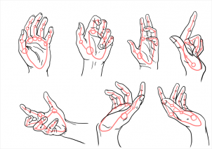 302x213 How To Draw Hands, Step By Step, Hands, People, Free Online