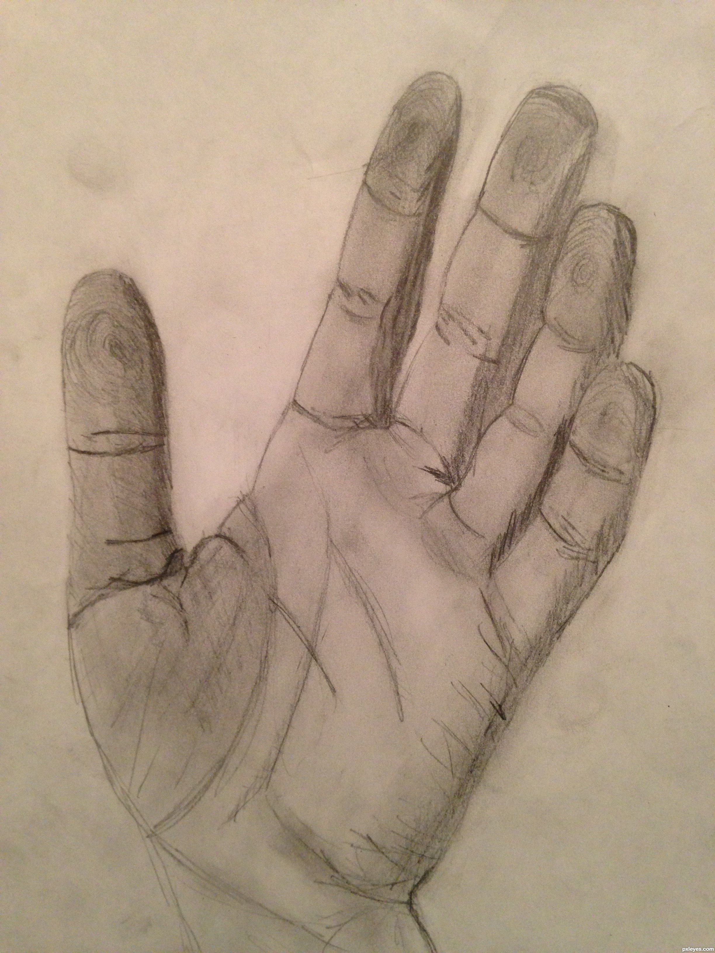 2448x3264 High Five Picture, By Agnieszka For Human Hands Drawing Contest