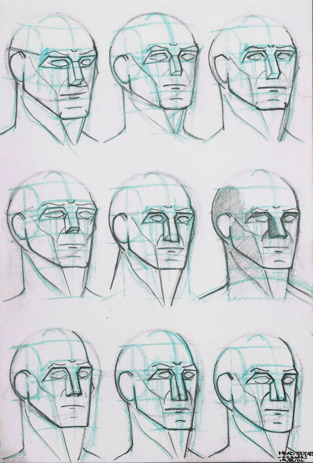 Human Head Drawing at GetDrawings | Free download