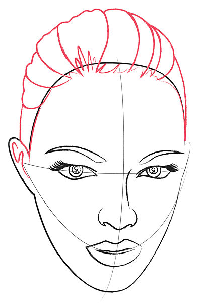 395x600 Pencil Sketches And Drawings How To Draw A Human Head