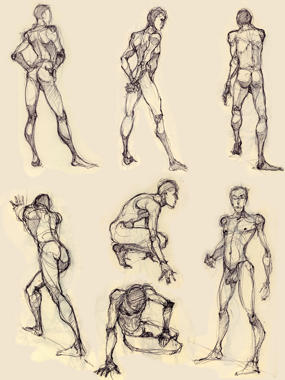 576x768 Some More Figure Drawing By Luthie13