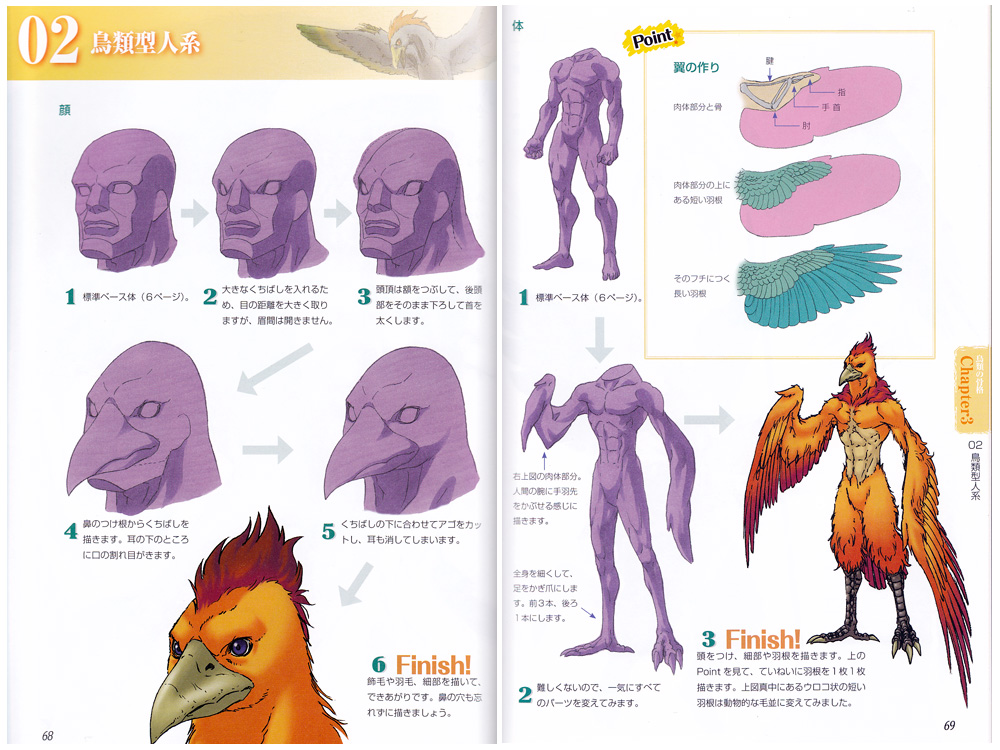 1000x750 How To Draw Half Human Creatures Reference Book