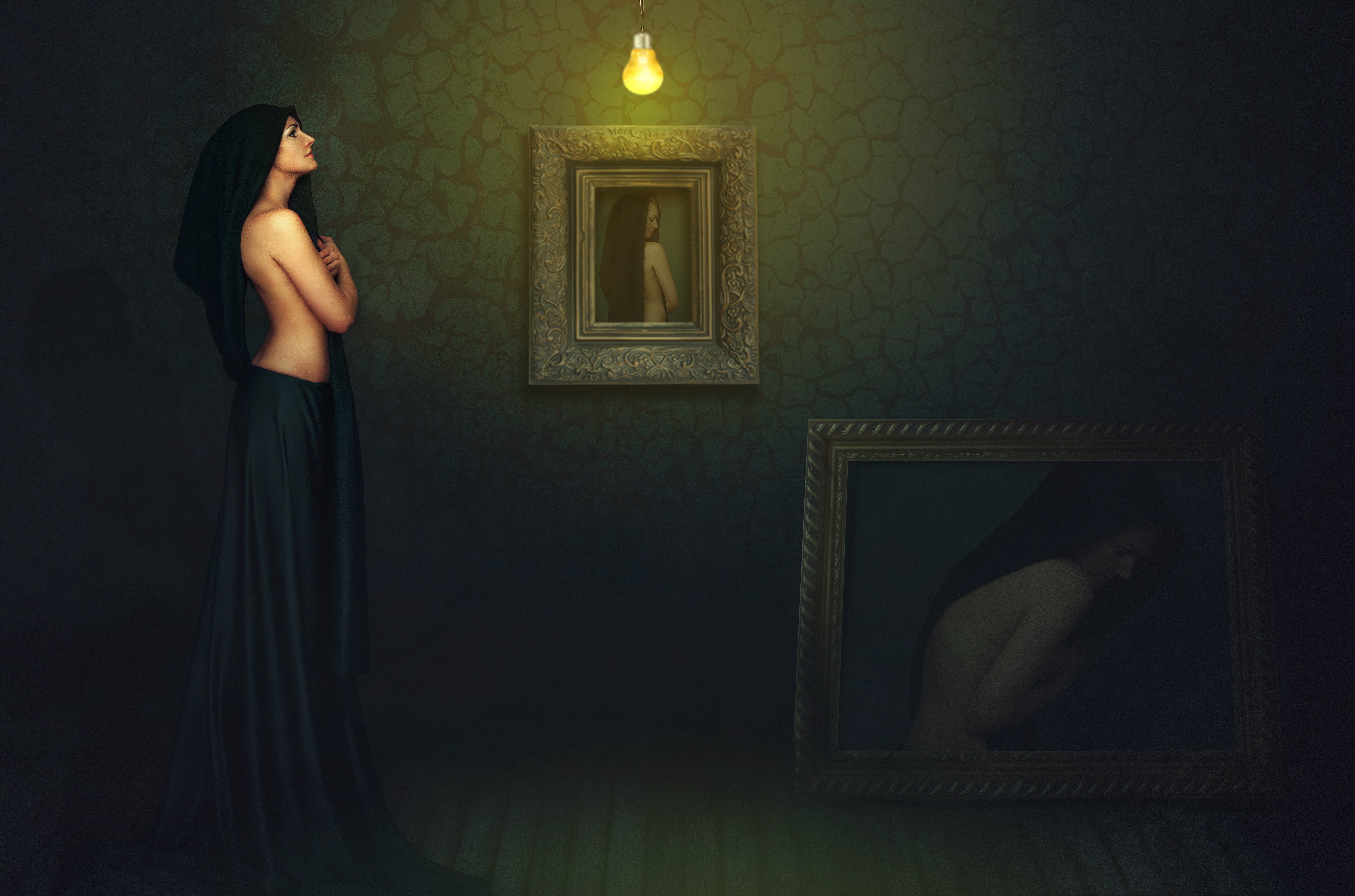 5478x3624 Free Images Person, Light, Girl, Woman, Photography, Photo, Dark