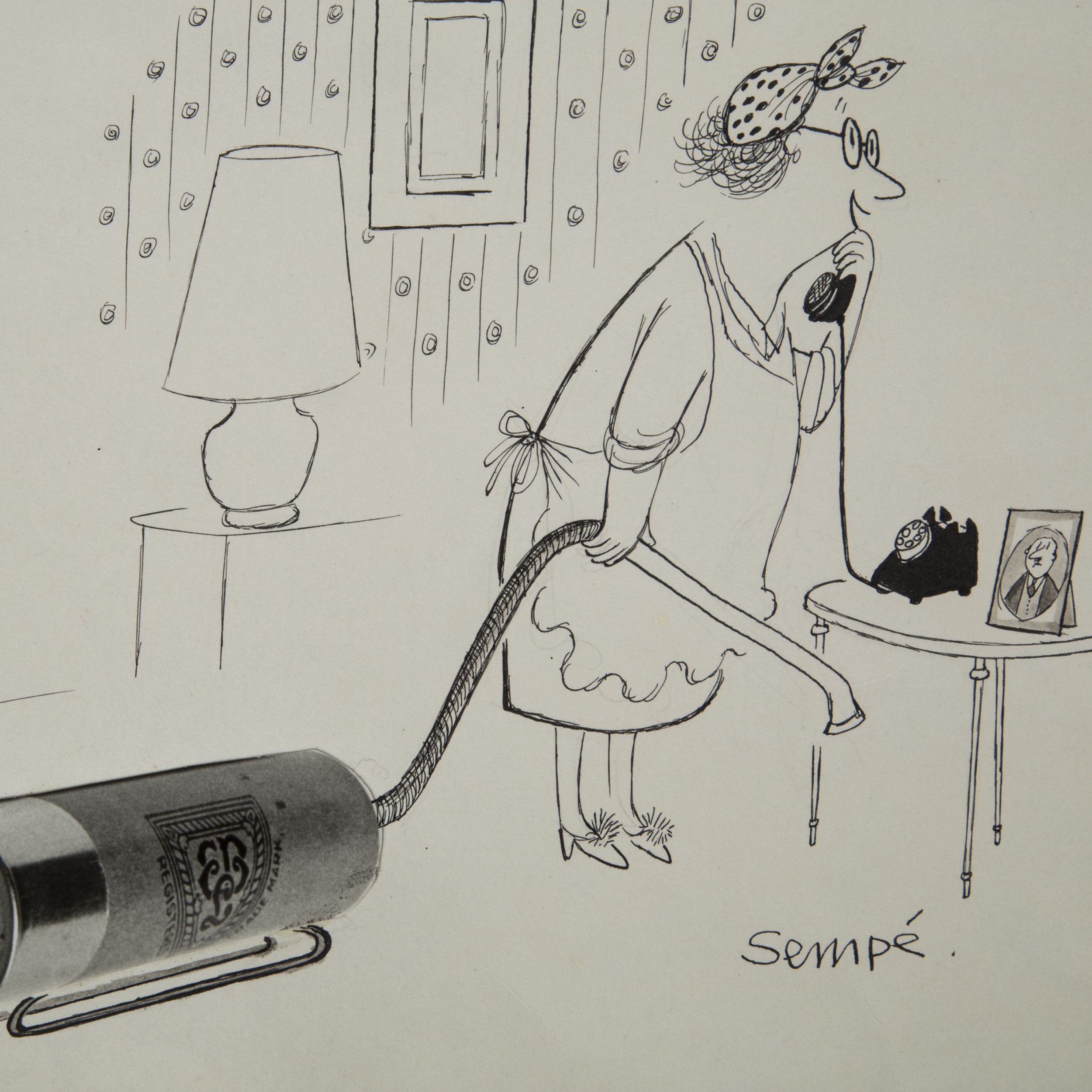 2500x2500 Lot Of Five Humorous Drawings