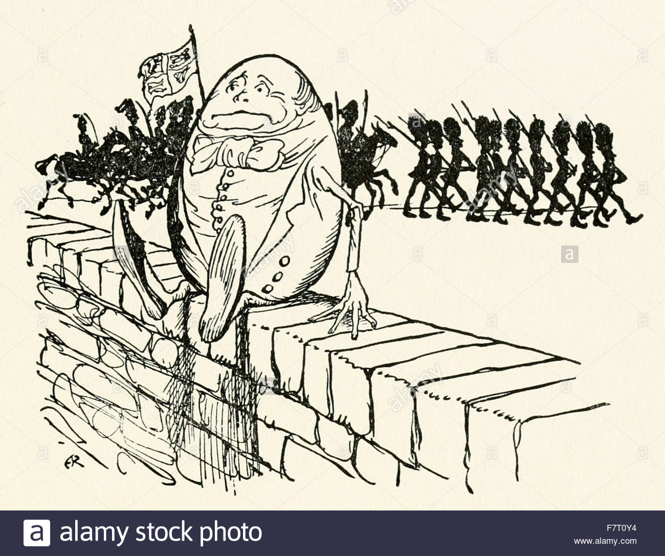 1300x1087 Humpty Dumpty Sat On The Wall'