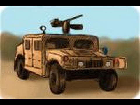 480x360 How To Draw An Up Armored Humvee