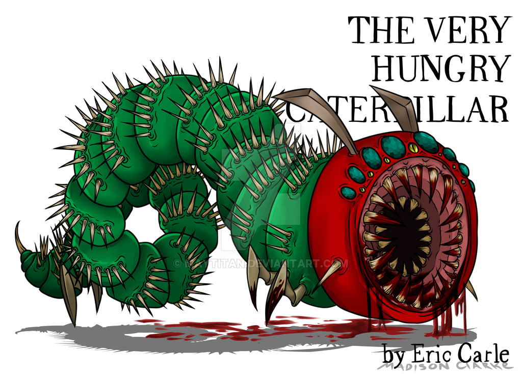 1024x734 The Very Hungry Caterpillar By Maytitan