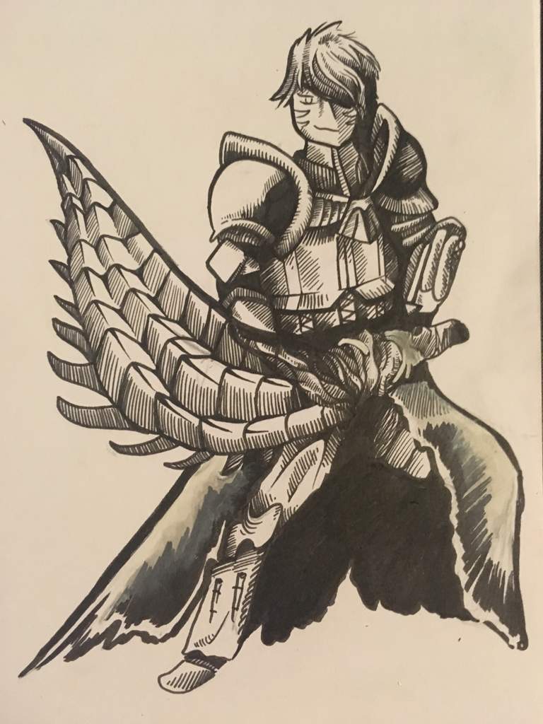 768x1024 Hunter Drawing! Monster Hunter Amino