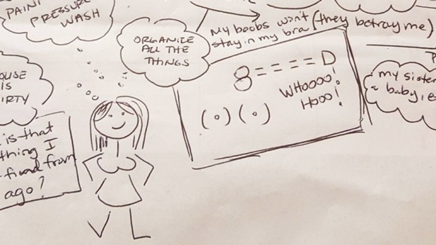 620x349 Husband Asks Wife To Draw What She Is Thinking, Does Not Expect