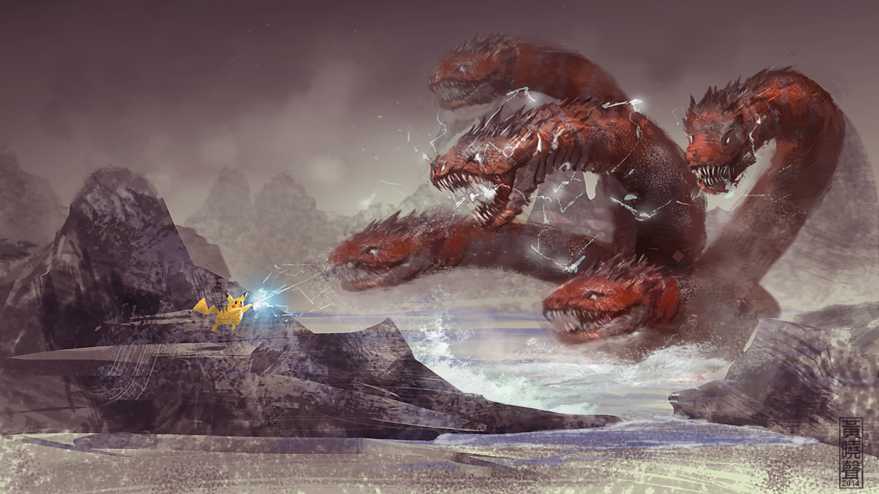 1280x720 Hydra Digital Painting Tutorial Speedpainting