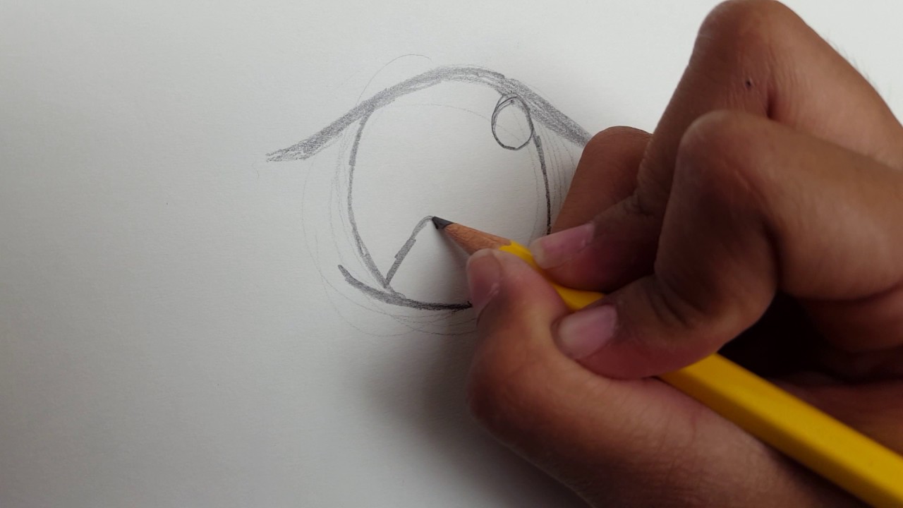 1280x720 Easy Anime Eye Drawing Tutorial