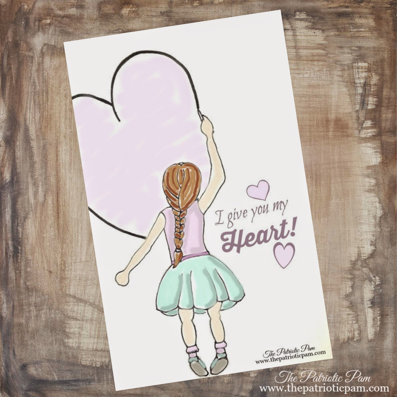 1600x1600 The Patriotic Pam I Give You My Heart Sketch (Edited