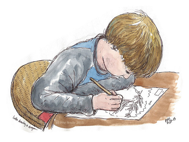 640x481 Sometimes You Just Need To Draw Dragons Petescully