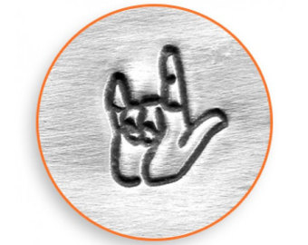 340x270 Sign Language Stamp Etsy