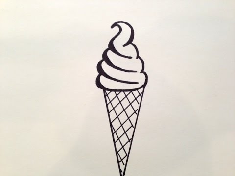 480x360 How To Draw An Ice Cream Cone