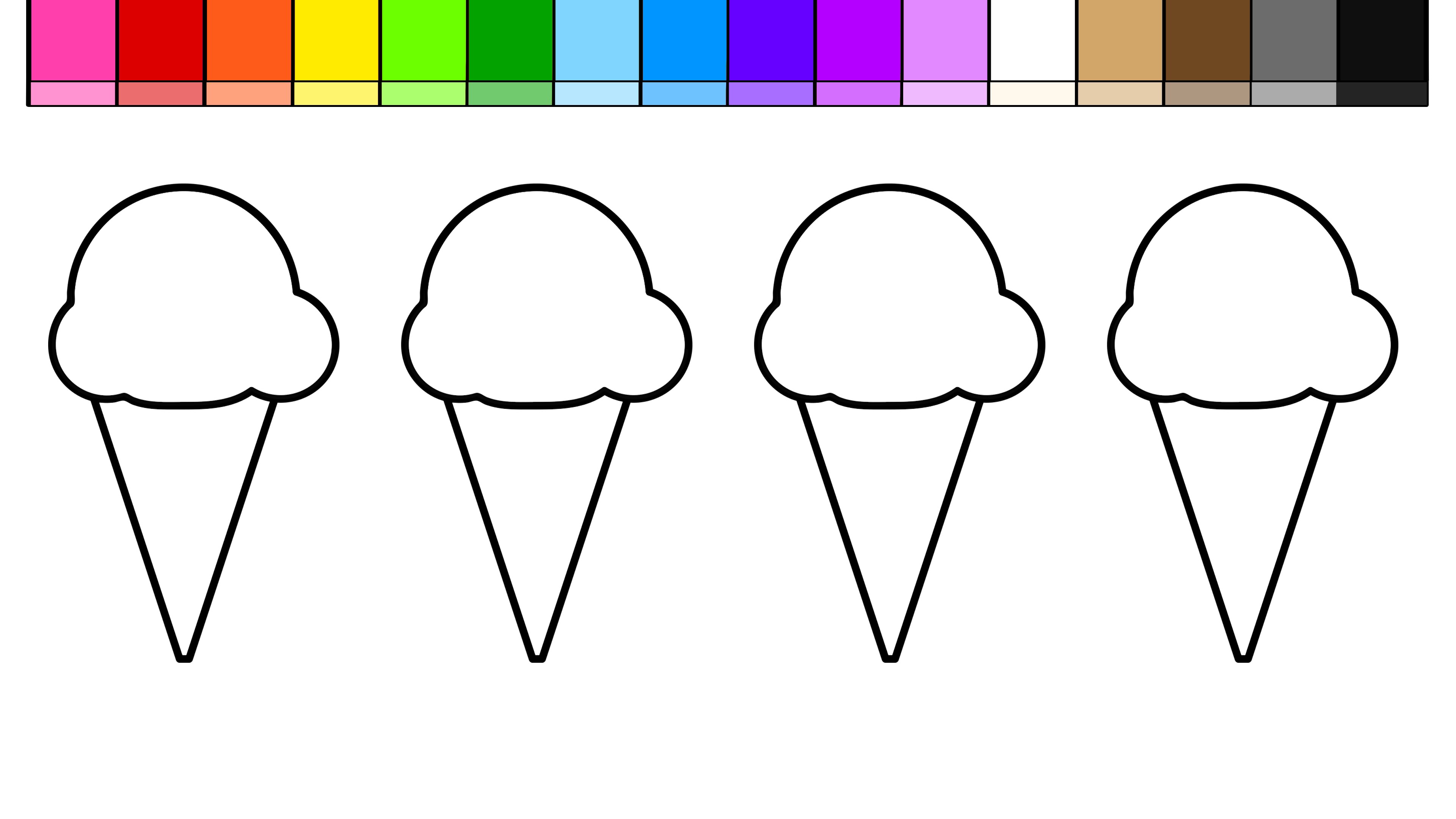 Ice Cream Drawing For Kids at GetDrawings | Free download