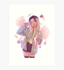 210x230 Ice Cream Drawing Art Prints Redbubble