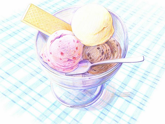 700x525 Colored Pencil Drawings Of Japanese Cuisine (Vol.02)