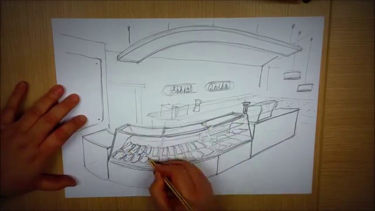 1280x720 Gelateria Speed Drawing