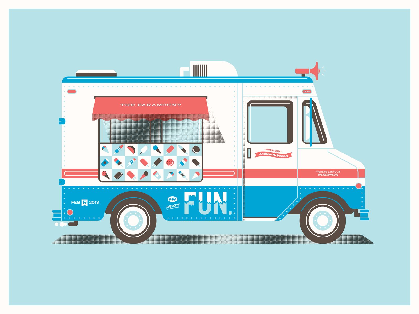 1600x1200 Fun's Seattle Ice Cream Truck Studio, Illustrations And Flat