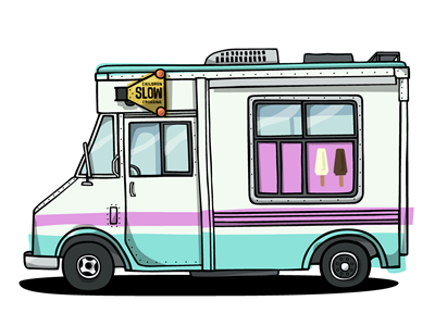 400x300 Ice Cream Truck By Kyle Steed