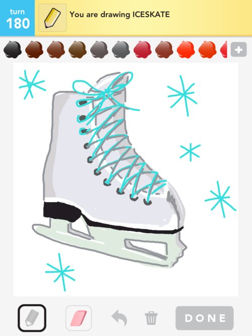 500x667 Iceskate Drawings