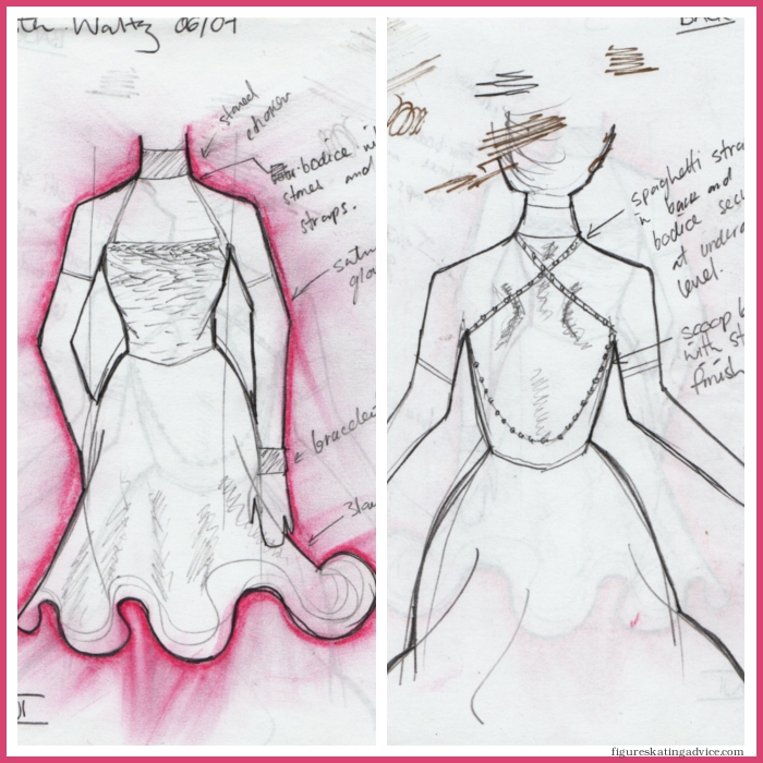 700x700 Figure Skating Advice Drawing For Figure Skating Costumes