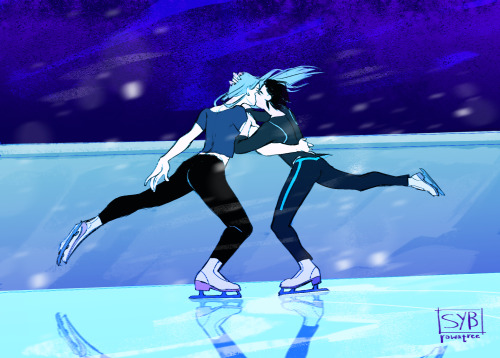 500x358 Iceskating Drawing Tumblr
