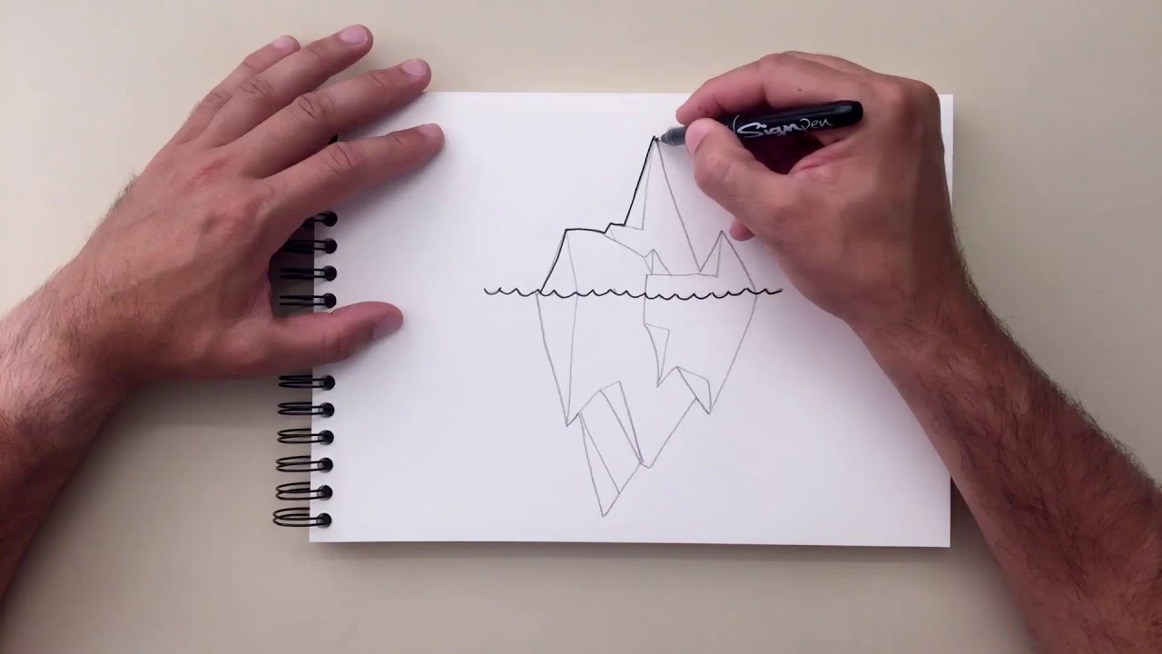 1280x720 How To Draw An Iceberg