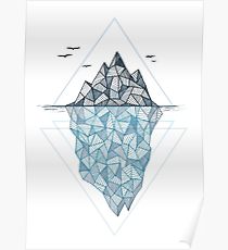 210x230 Iceberg Drawing Posters Redbubble