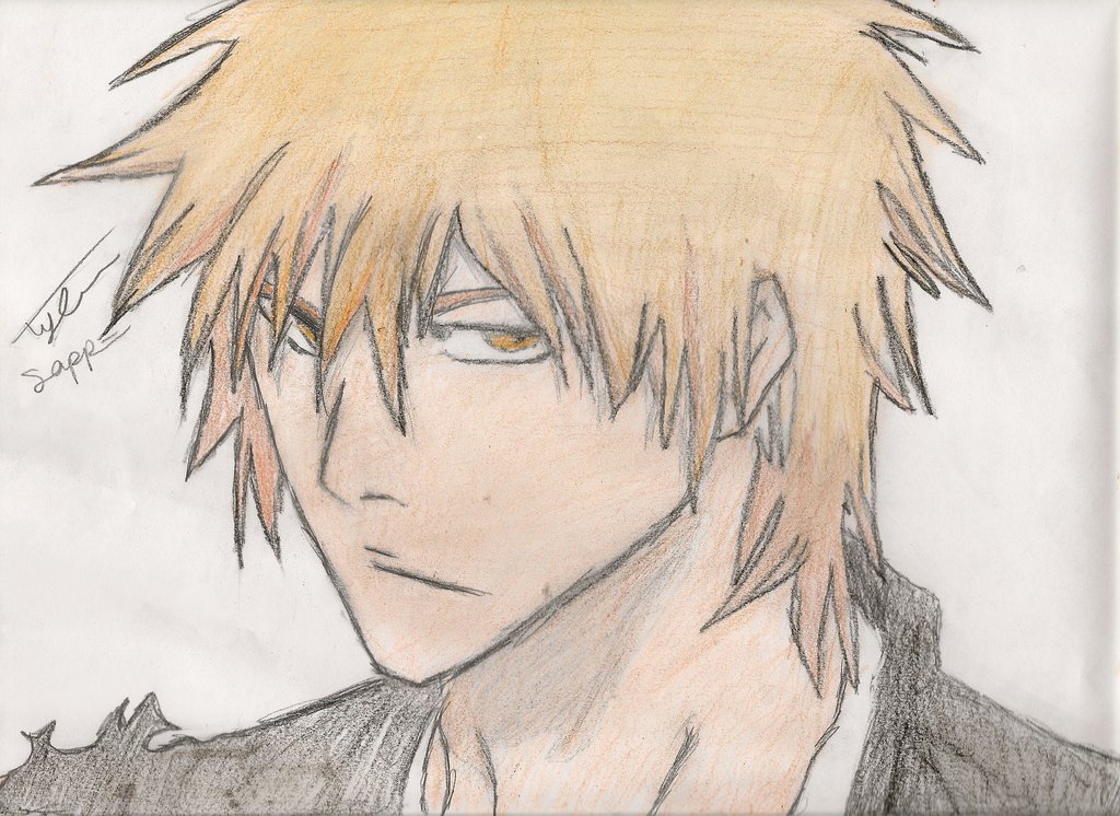 1024x746 My Ichigo Drawing! By Iamcourier