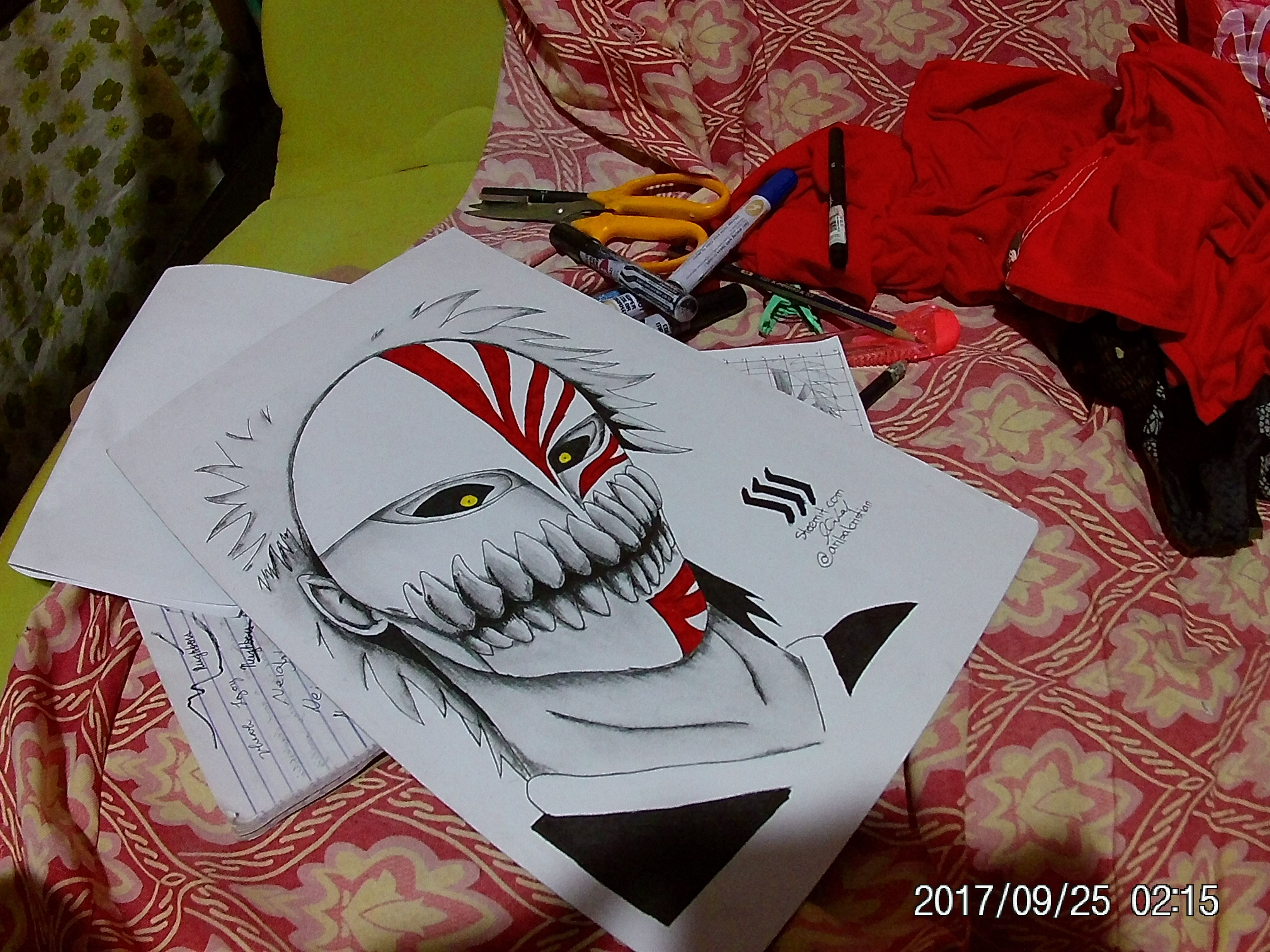 4608x3456 Bleach Ichigo Kurosaki Anime Character Drawing Steemit