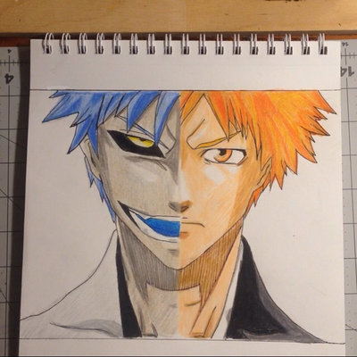 400x400 Drawing Ichigo Kurosaki From Bleach By Dontemanga