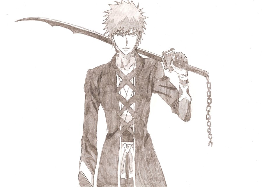 900x641 Ichigo Kurosaki Bankai By Kingvegito