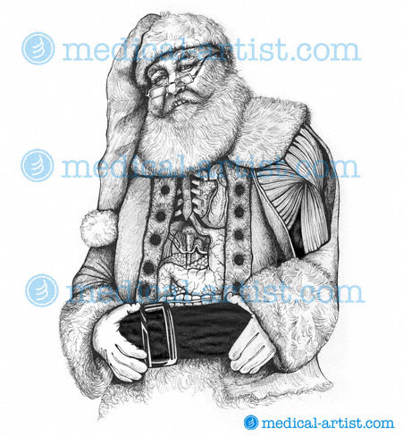 451x488 Traditional Pen And Ink Medical Illustrations Gallery Hand Draw