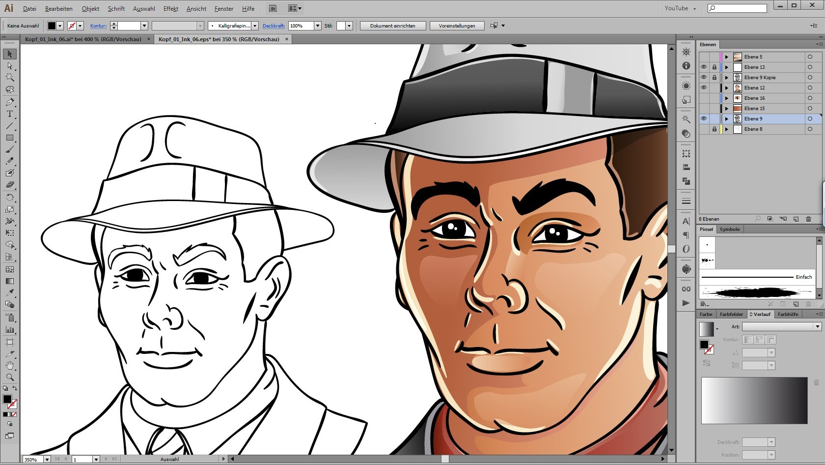 1680x946 Drawing And Coloring Tutorial For Adobe Illustrator