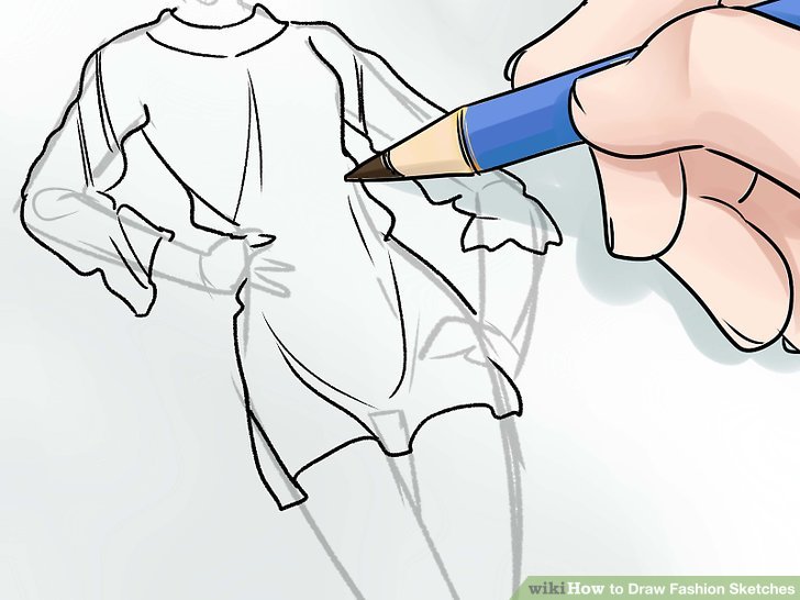 728x546 The Simplest Way To Draw Fashion Sketches